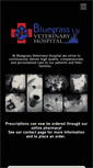 Mobile Screenshot of bluegrassveterinaryhospital.com